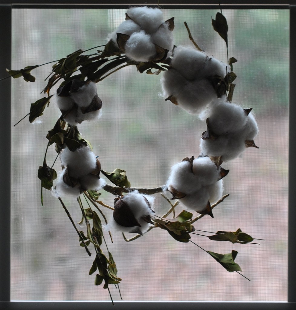 Day 334: Cotton Wreath by jeanniec57