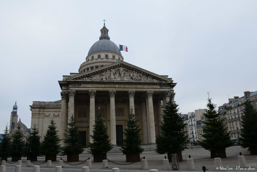 Christmas at the Pantheon by parisouailleurs