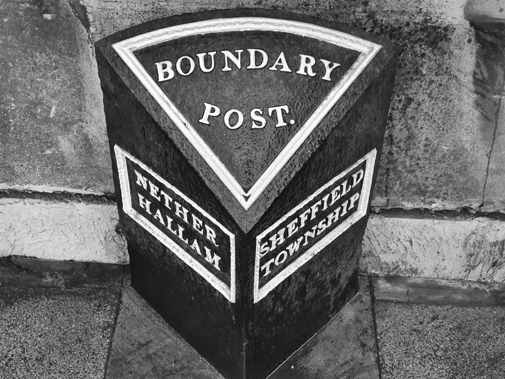 Sheffield boundary post by isaacsnek
