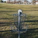 Disk golf goal or Frisbee golf by larrysphotos