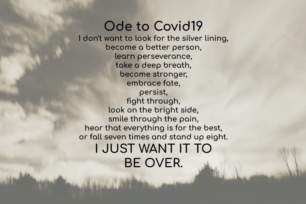 Ode to Covid19 by juliedduncan