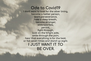 3rd Dec 2020 - Ode to Covid19