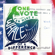 3rd Nov 2020 - One Vote Can Make A Whale Of A Difference