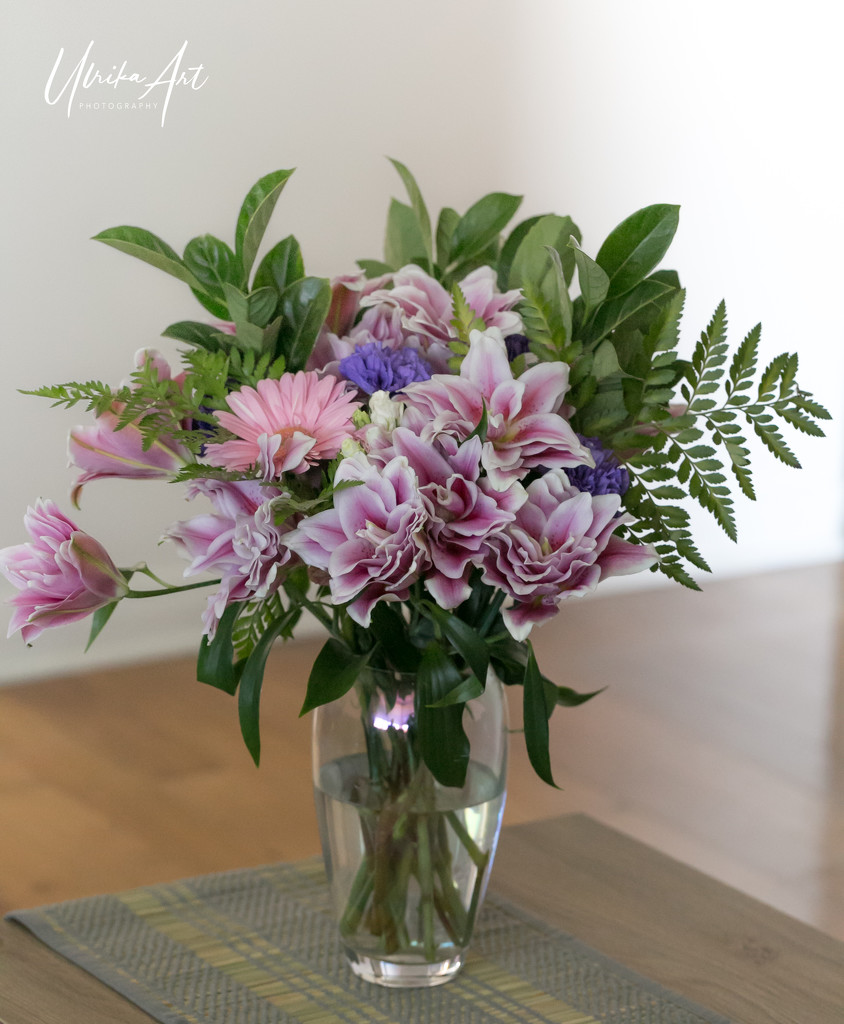 vase of flowers by ulla