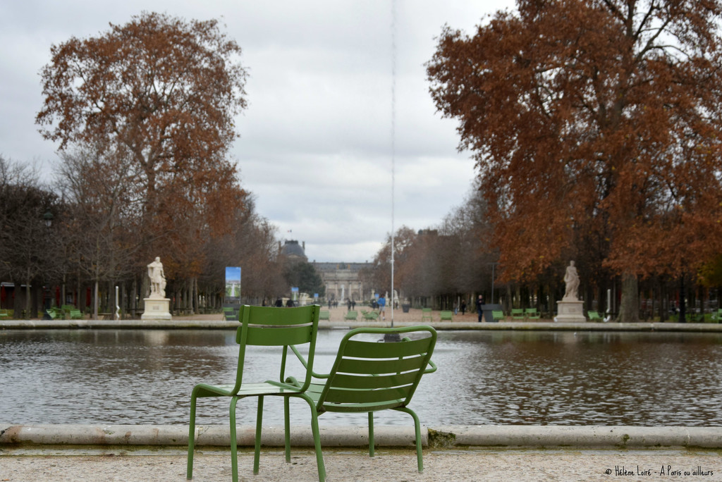 les Tuileries, empty by parisouailleurs