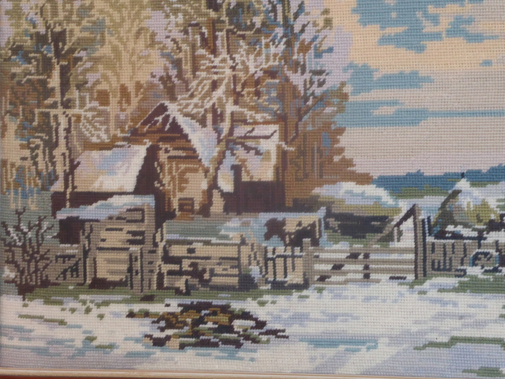 A winter tapestry by snowy