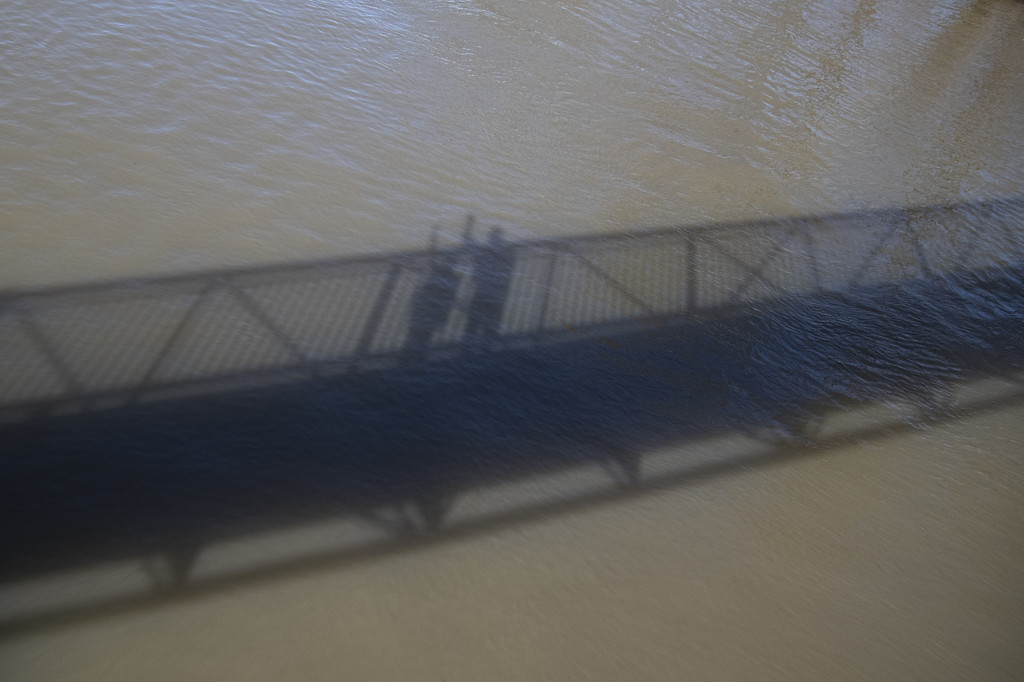 River Shadow Selfie by timerskine
