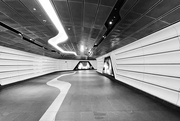 13th Dec 2020 - COVID 19 effect on Sydney’s busy Wynyard Station tunnel. 