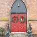 Door Wreaths and a Little Snow  by jo38