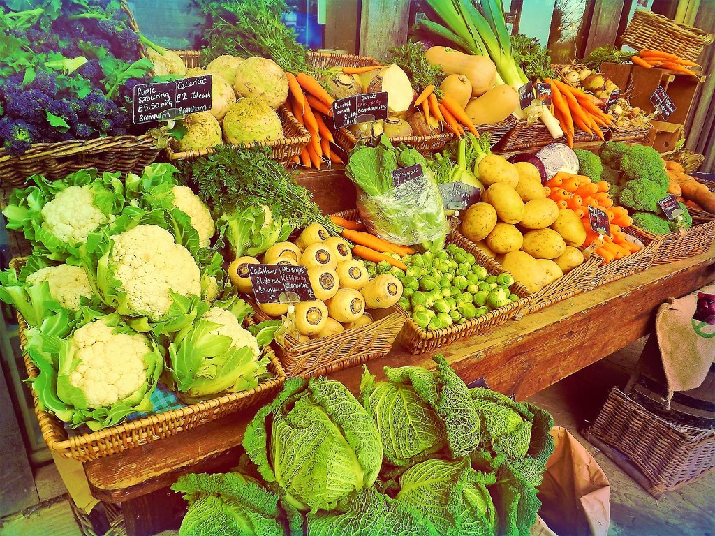 Farm shop veg by ajisaac
