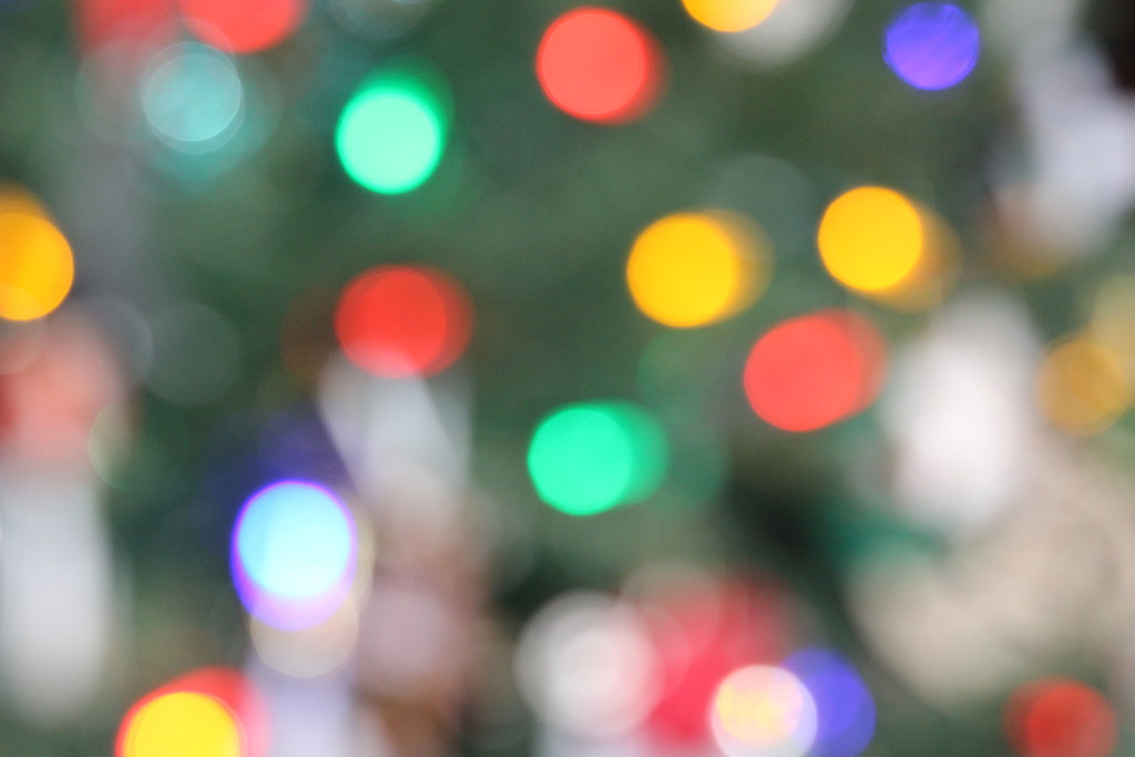 Christmas tree lights by jb030958