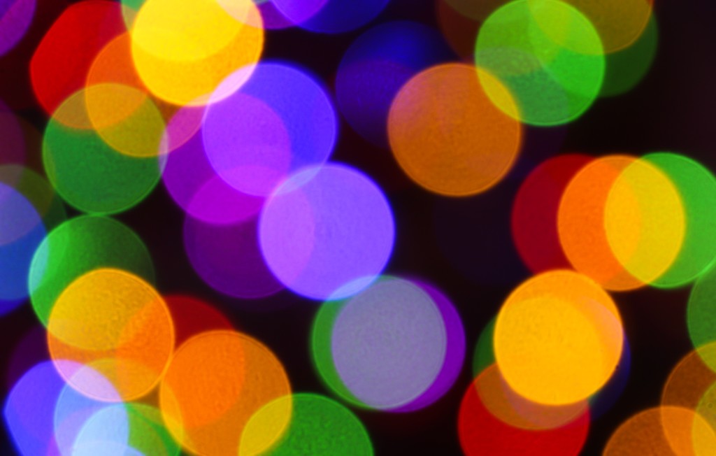 Holiday bokeh by mittens