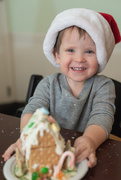 17th Dec 2020 - gingerbread houses with j