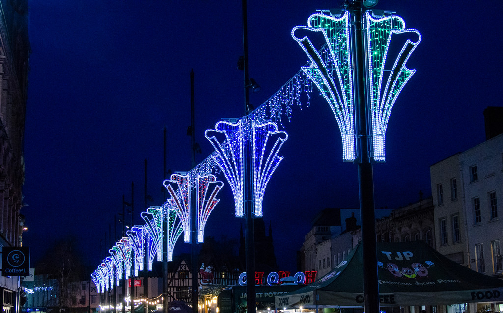 Hereford Xmas Lights by clivee