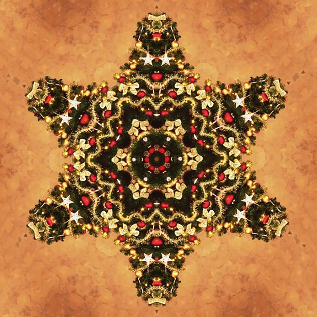 Christmas Tree Kaleidoscope by Babs · 365 Project