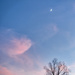 Crescent Moon Sunset by kvphoto