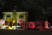 21st Dec 2020 - Pretty decorated house.