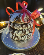 17th Dec 2020 - MY FAVORITE!! Chocolate Crinkle Cookies...YUM!!!