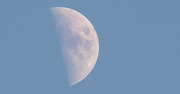 21st Dec 2020 - This Afternoon's Moon!