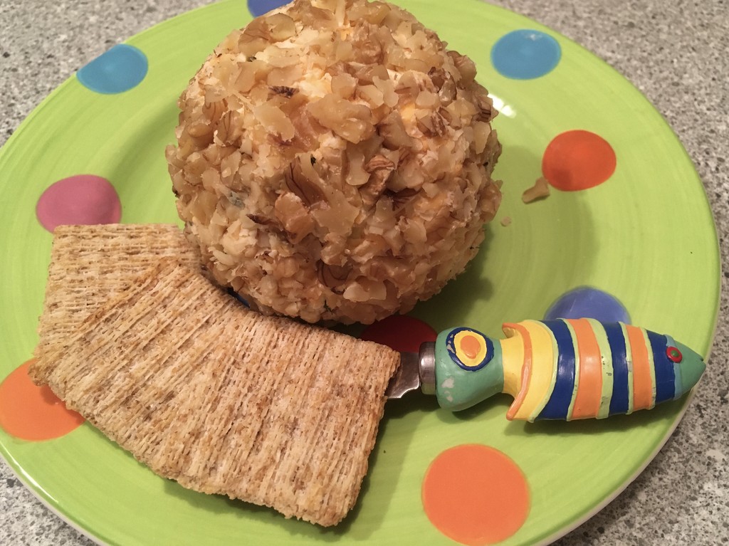 this year we had to make our own cheese ball by wiesnerbeth