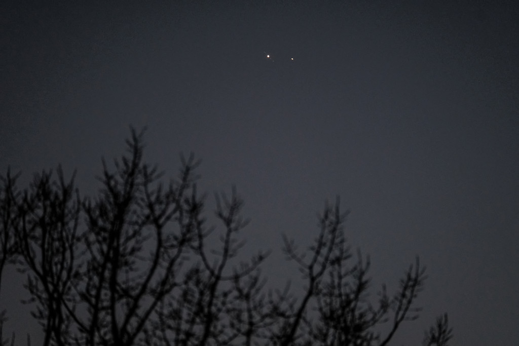 Jupiter and Saturn by tosee