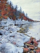 24th Dec 2020 - Icy Shoreline 