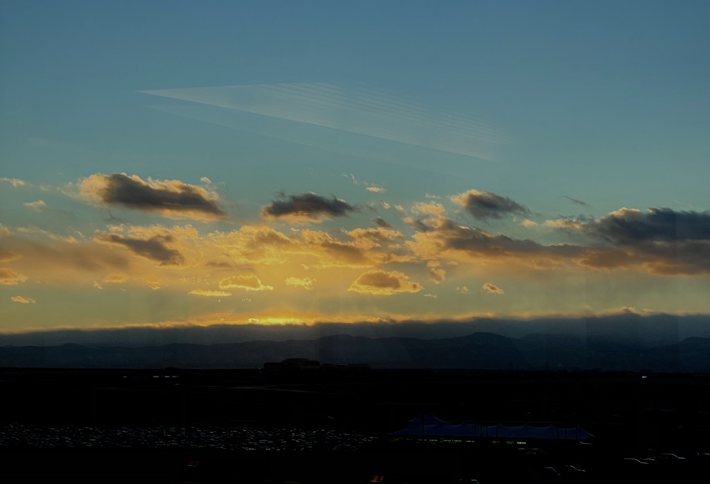DIA view of the sunset. by sandlily