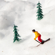 23rd Dec 2020 - Tiny Skier