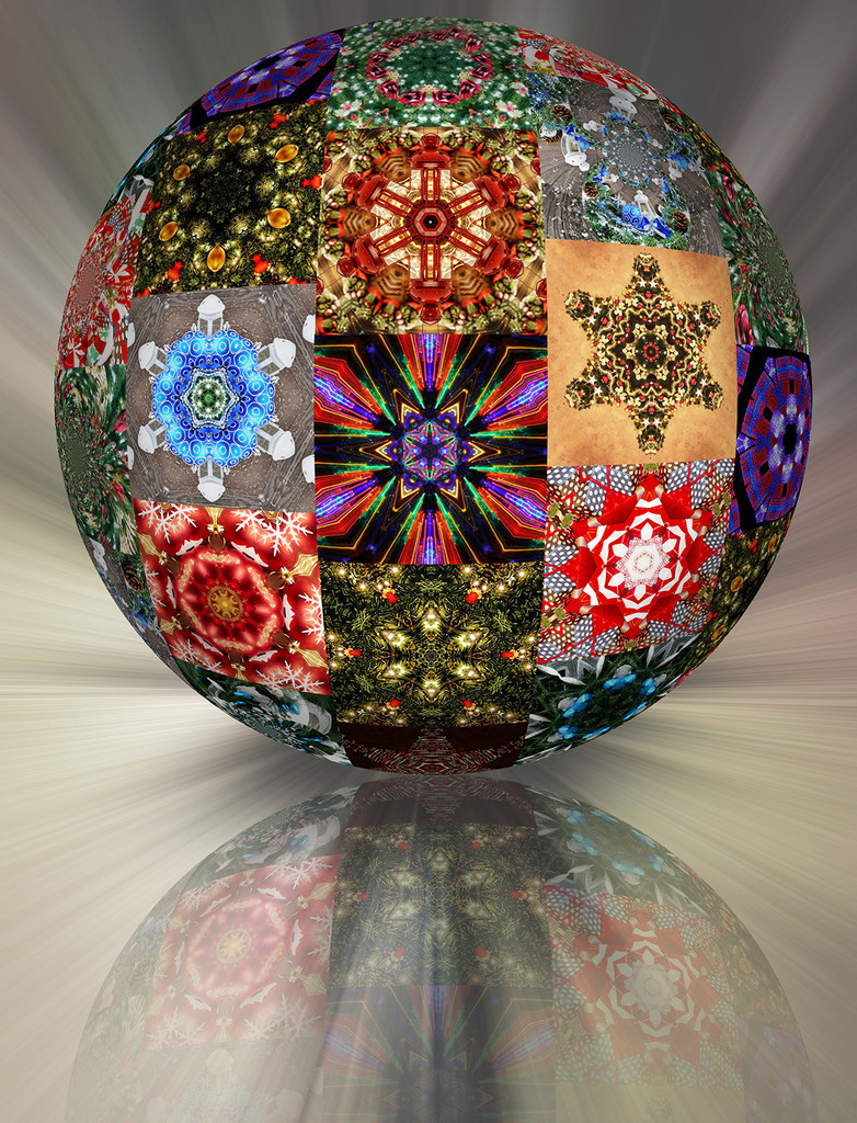 Christmas 3D Ball by onewing