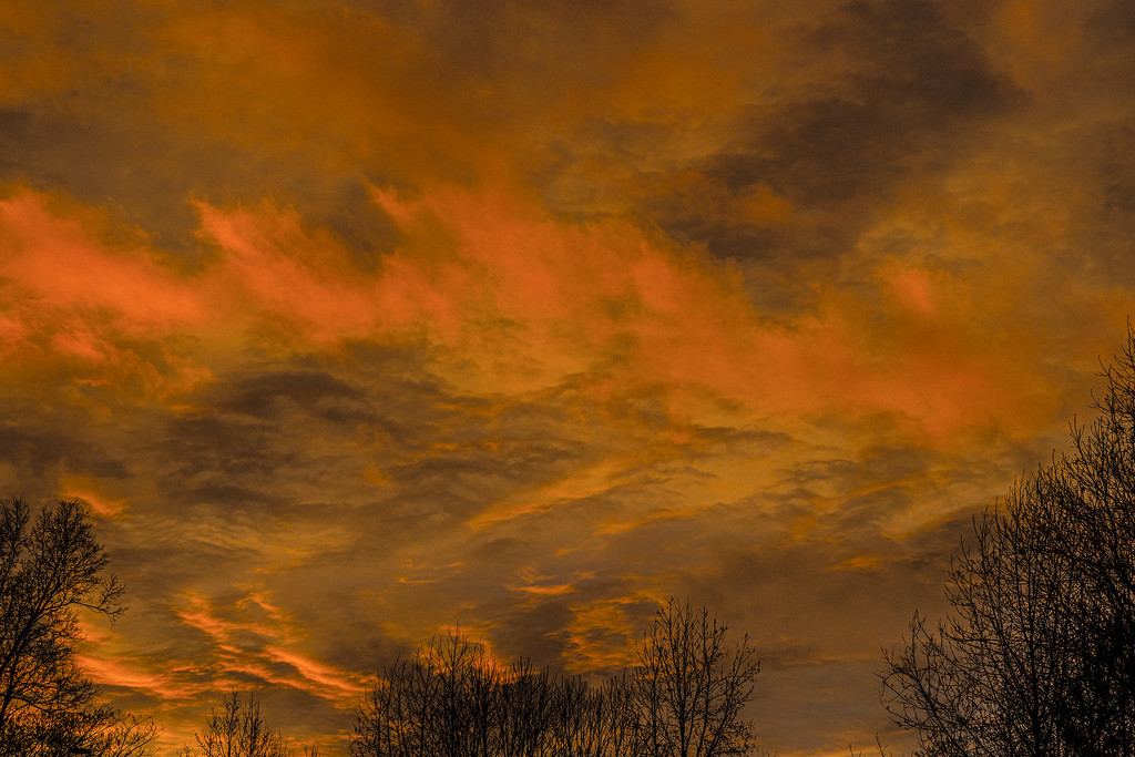 Dramatic Sunset by k9photo