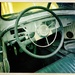 Old Jeep - steering wheel  by jeffjones