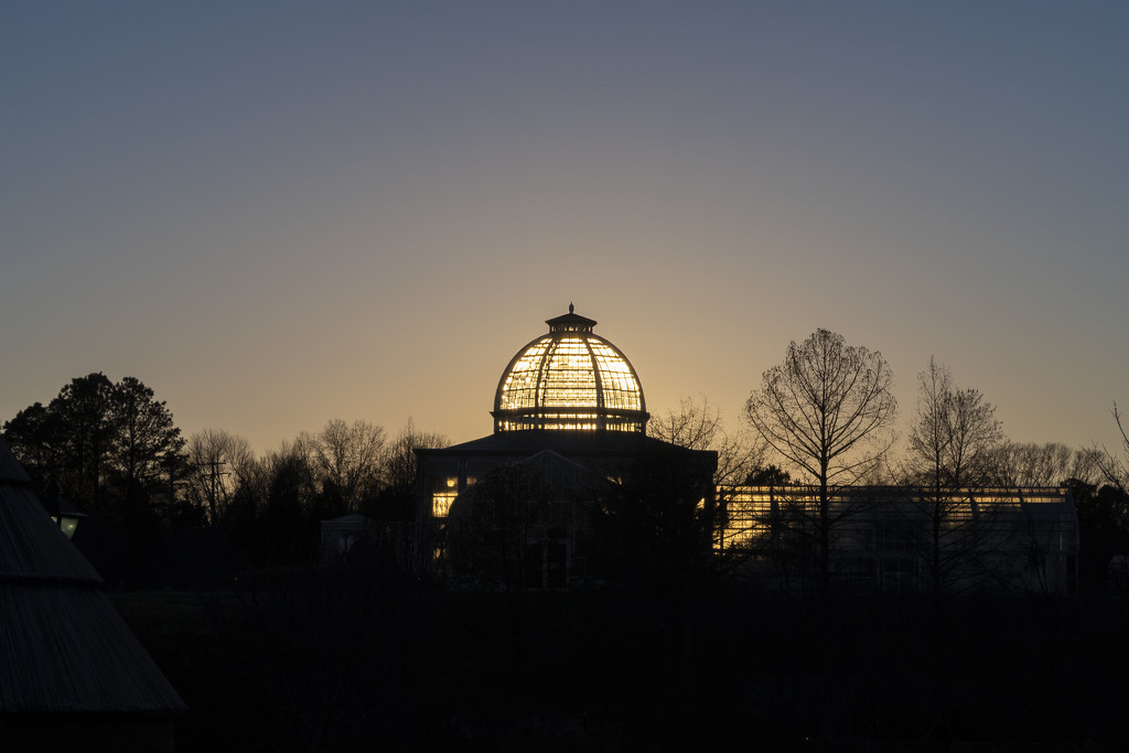 Conservatory Sunset by timerskine