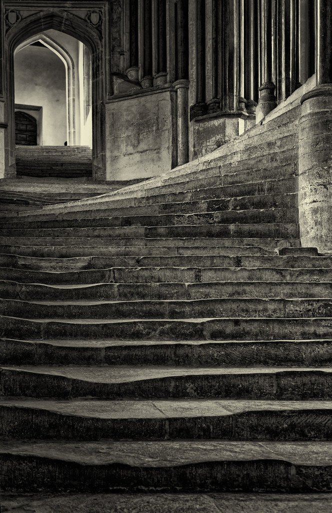 1228 - Chapter House Steps, Well Cathedral by bob65