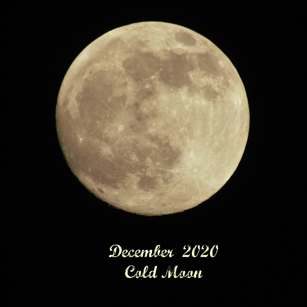 December 2020 Cold Moon by radiogirl