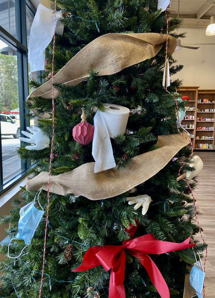 A 2020 Christmas tree at the pharmacy by eudora
