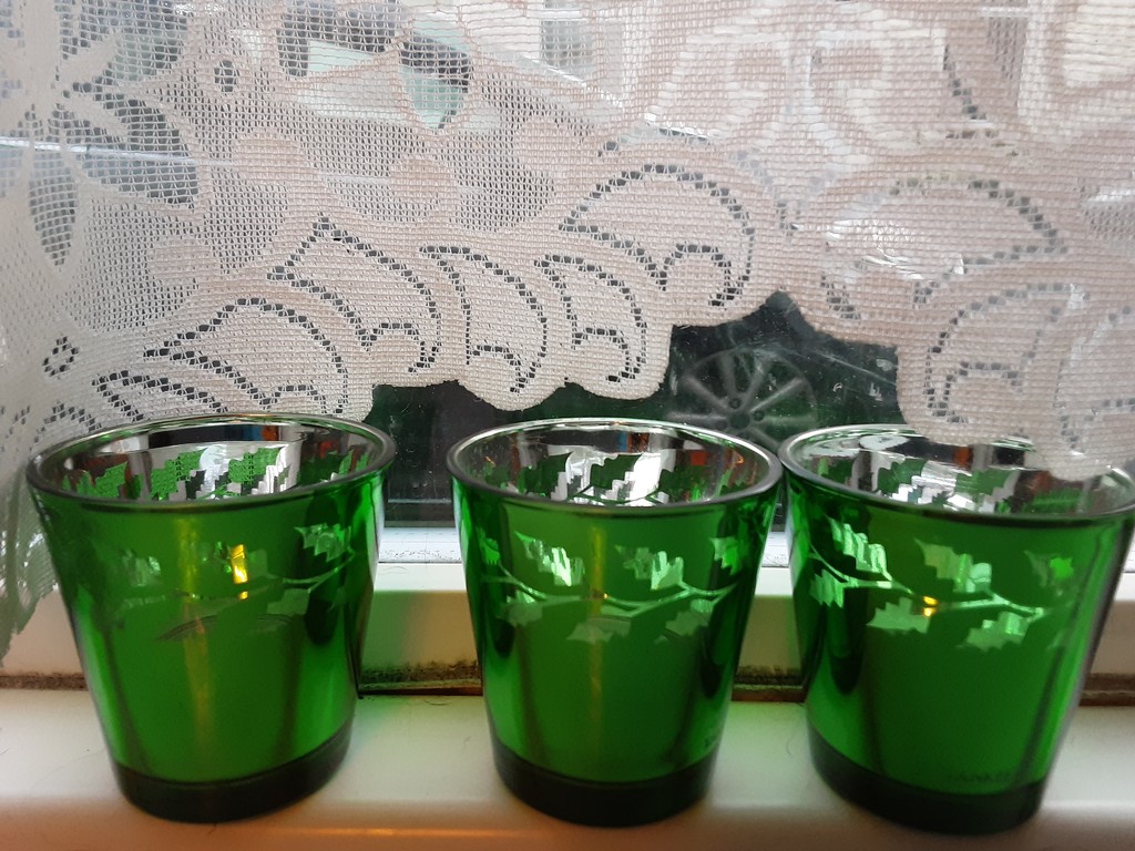 Emerald Candle holders  by grace55