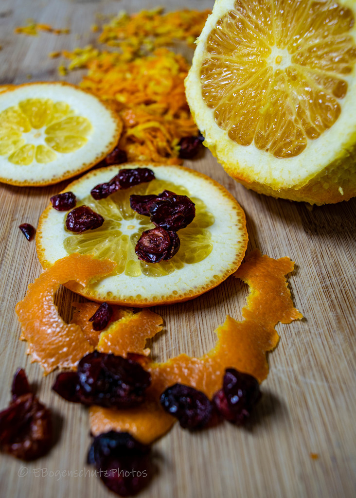 Orange and Cranberries by theredcamera