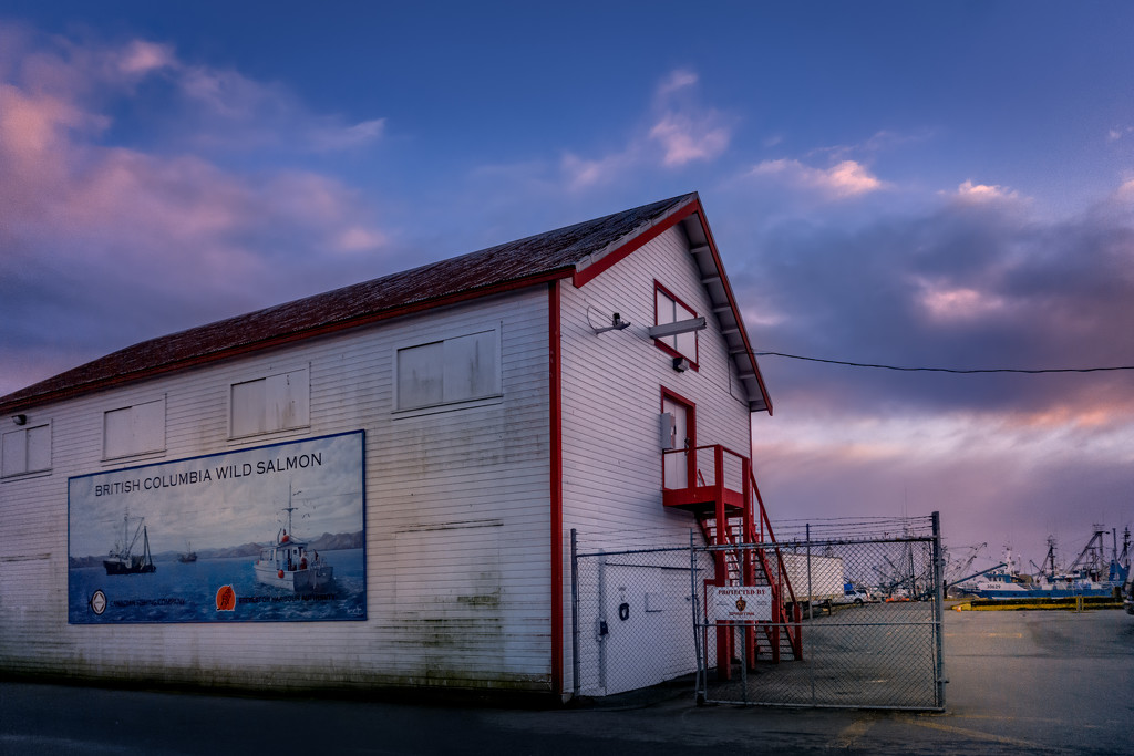 Canfisco Building at Steveston Docks by cdcook48