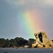 A rainbow on the rocks by etienne