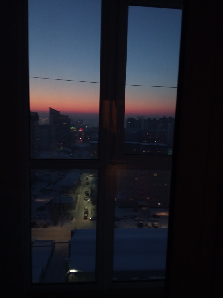 Рассвет на 11 этаже....  by natalytry