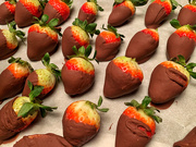 9th Jan 2021 - Strawberries and chocolate. 