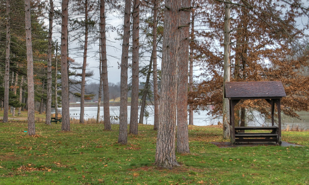 Beside the lake by mittens