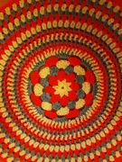 13th Jan 2021 - A crocheted mat.