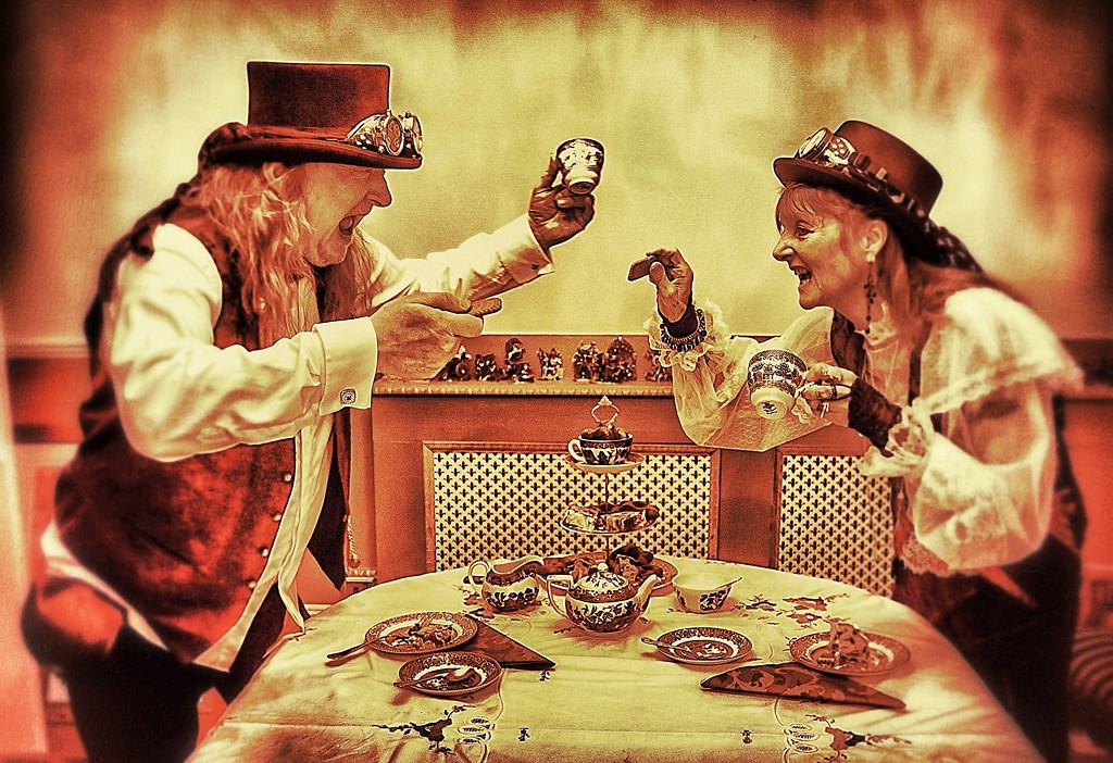 The Tea Duel by swillinbillyflynn