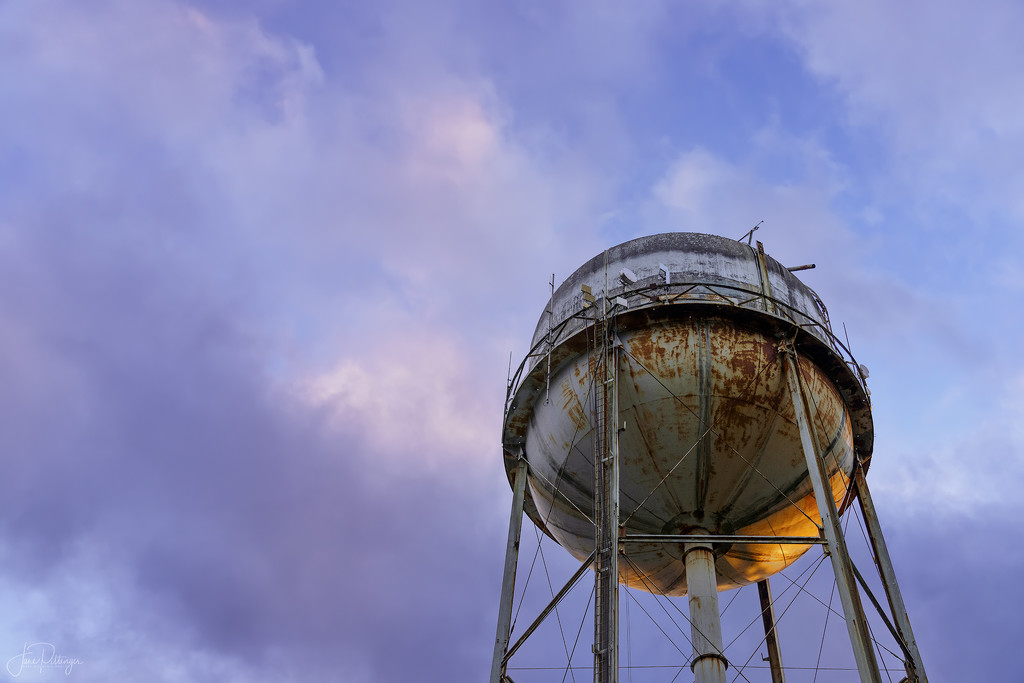 Water Tower  by jgpittenger