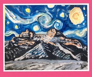 6th Jan 2021 - Starry Night over Heart mountain 