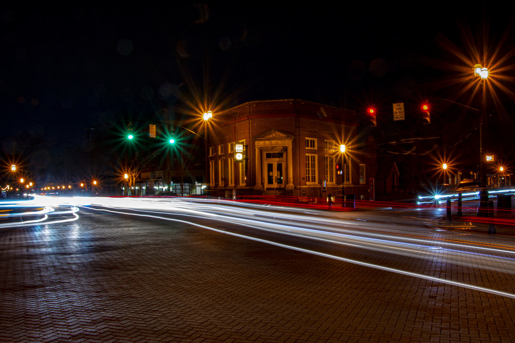 Town Hall at Night by cwbill
