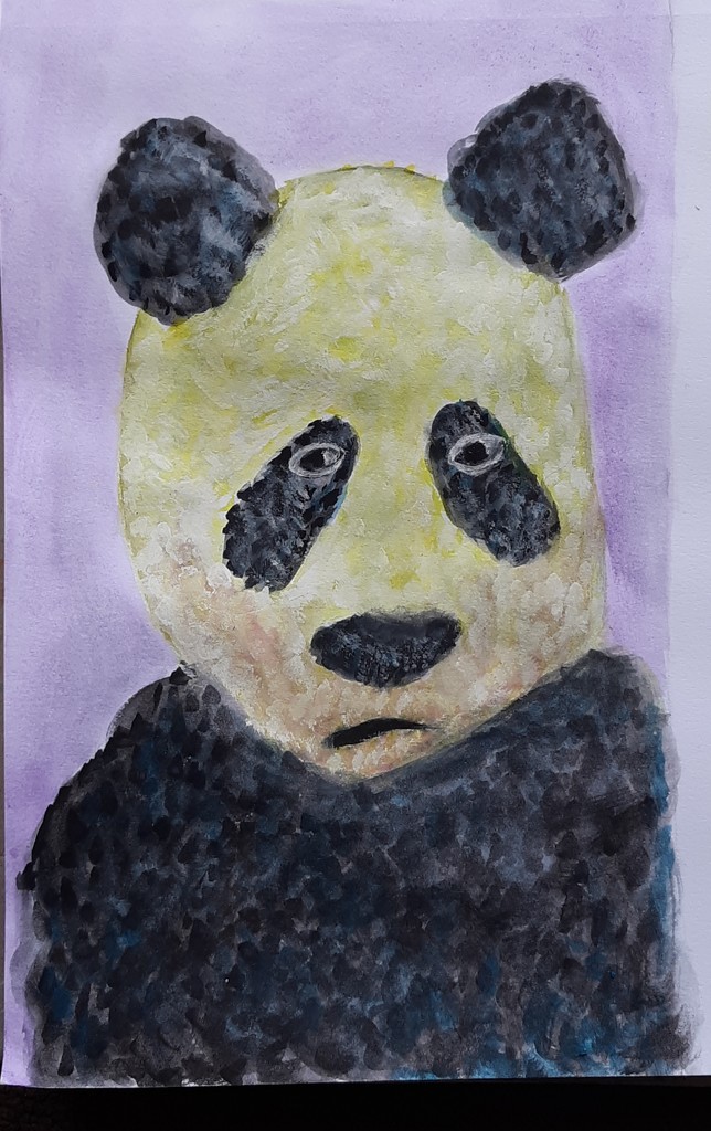 Sad Panda by julie