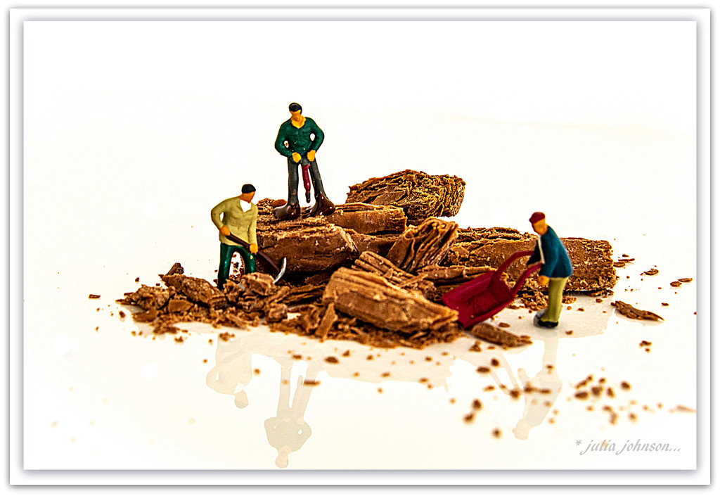 Quarry Workers.. by julzmaioro