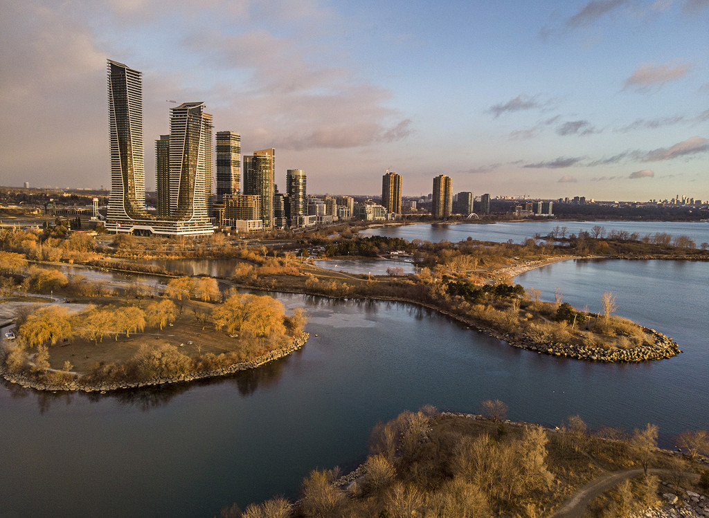 Humber Bay West Bird's Eye View by pdulis